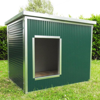 Small Dog House for Outdoor Use with Insulated Panels Mod. Small