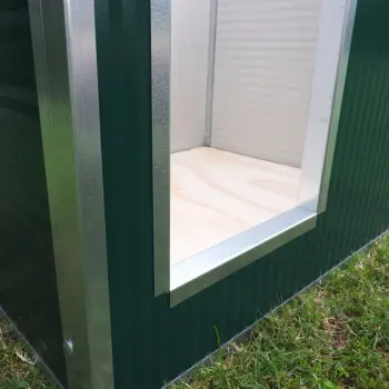 Small Dog House for Outdoor Use with Insulated Panels Mod. Small