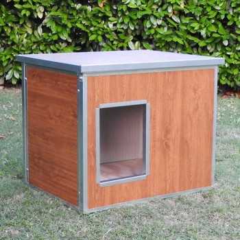 Small Dog House for Outdoor Use with Insulated Panels Mod. Small