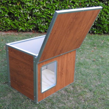 Small Dog House for Outdoor Use with Insulated Panels Mod. Small