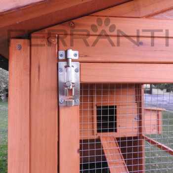 Chicken Coop for 10 Chickens Made of Wood