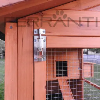 Chicken Coop for 10 Chickens Made of Wood