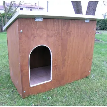 Wooden Dog House for Outdoor Use Mod. Collie