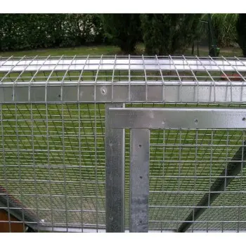 Chicken Pen and Run with Modular Mesh Panels