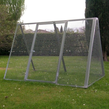 Chicken Pen and Run with Modular Mesh Panels