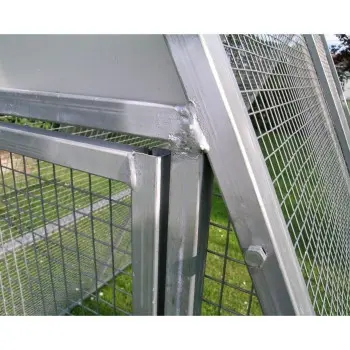 Chicken Pen and Run with Modular Mesh Panels