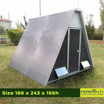 Insulated Chicken Coop for 8, 12 or 20 Chickens